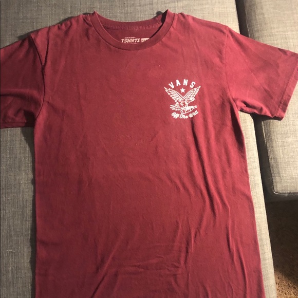 Mens Van’s Classic Original Tee with eagle print - Picture 1 of 4